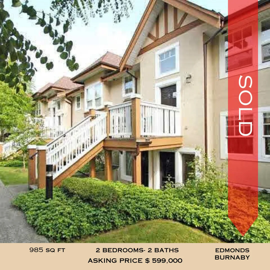 Sold property Edmonds, Burnaby
