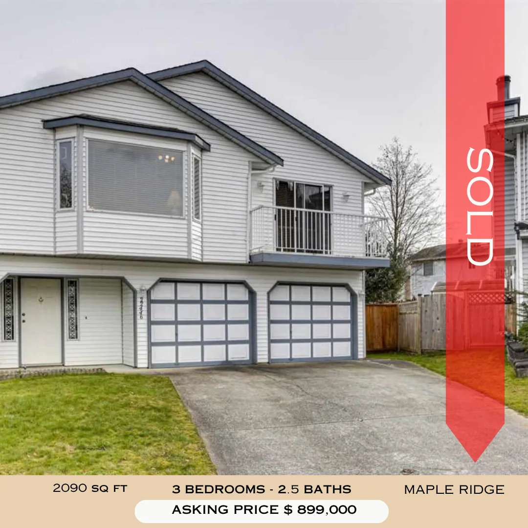 Sold property Maple Ridge