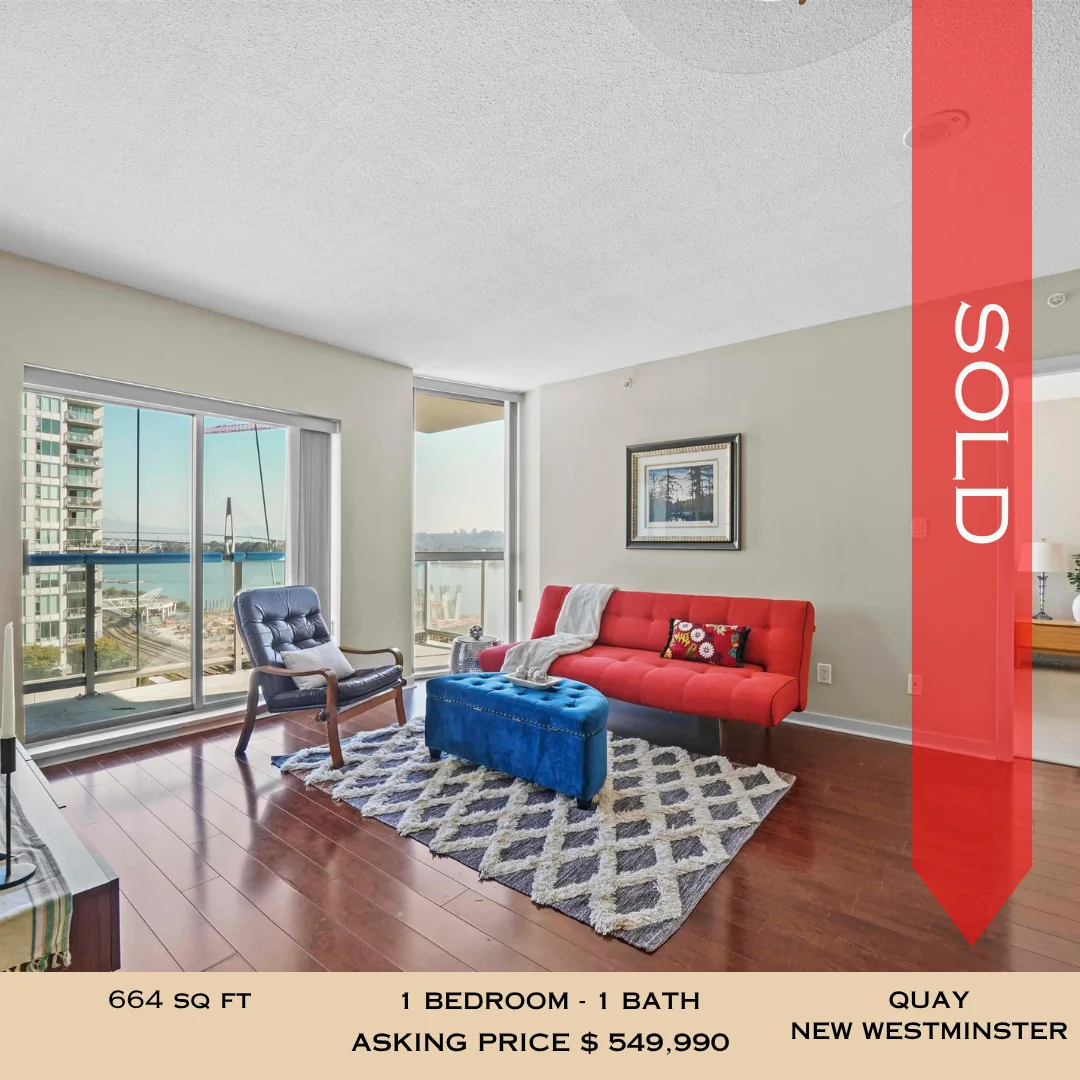 Sold property The Quay, New Westminster